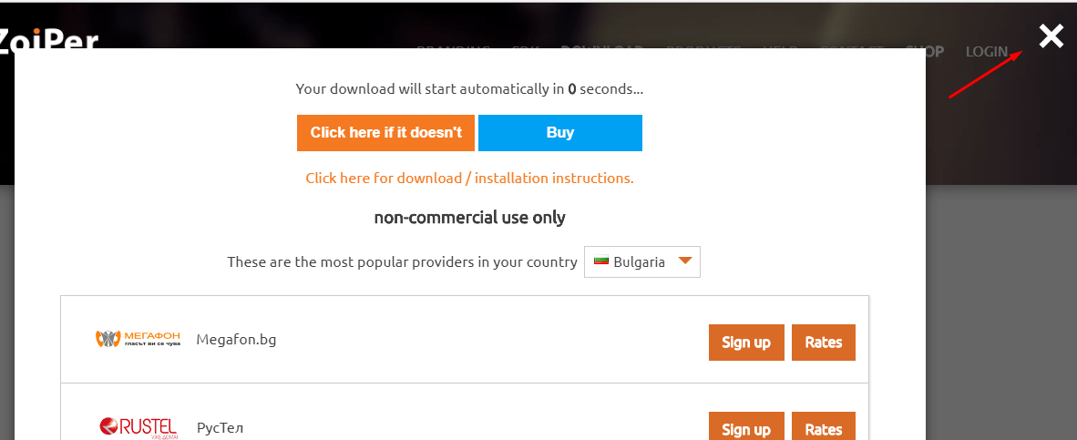 Ustawienie telefonu programowego ZoiPer na Ubuntu