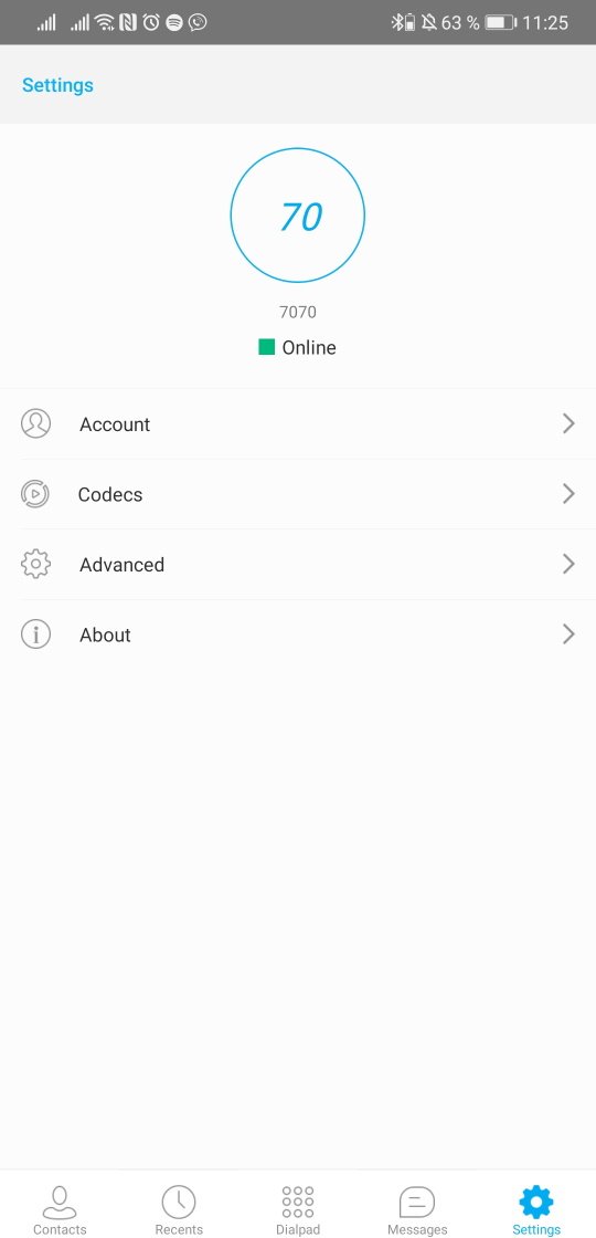 Instrukcja według ustawienia telefonu programowego PortSIP dla system&oacute;w Android