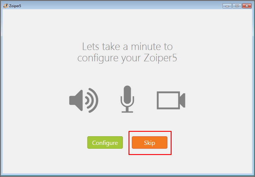 Ustawienie telefonu programowego ZoiPer na Windows