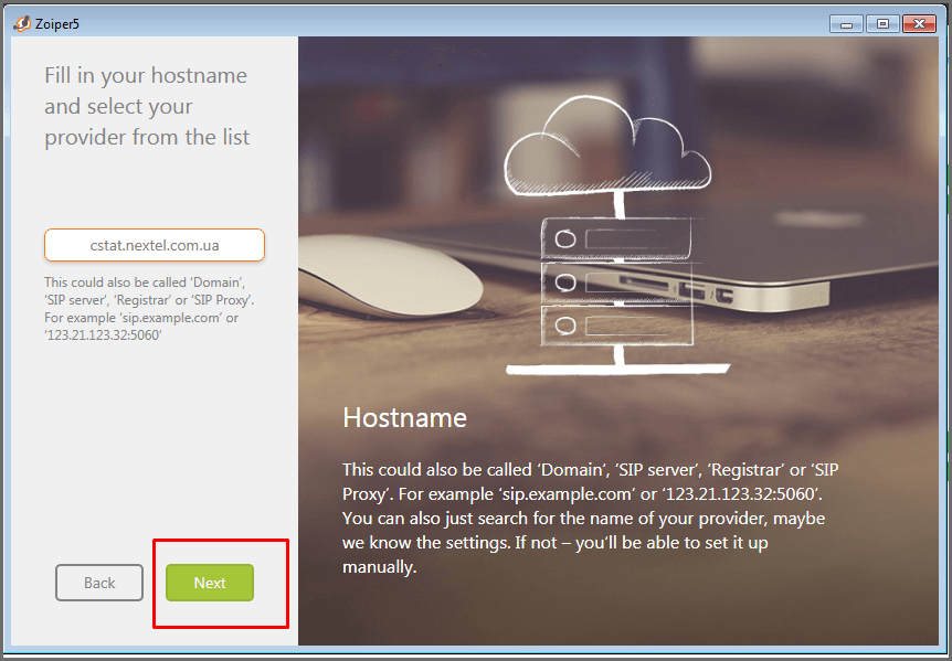 Ustawienie telefonu programowego ZoiPer na Windows