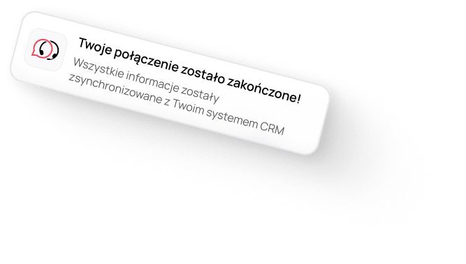 Synchronization with your CRM system