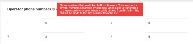 Integration of Bitrix24 with IP-telephony